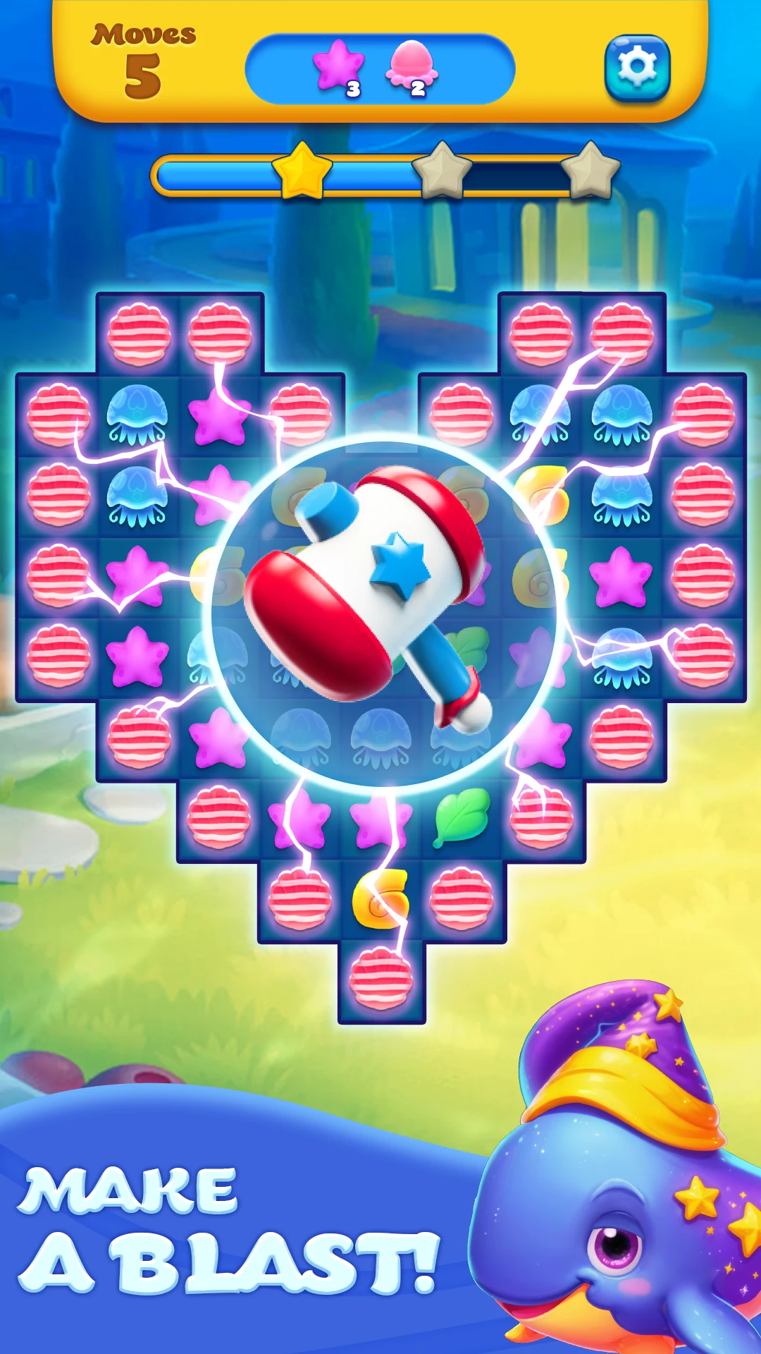 Ocean Match Blast: Puzzle Game screenshot