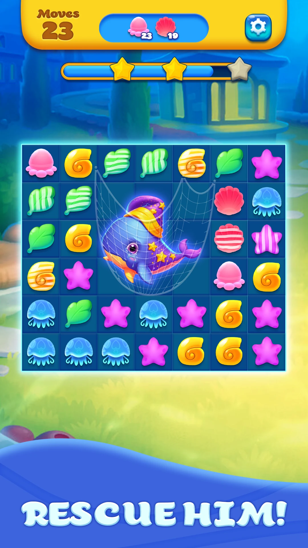 Ocean Match Blast: Puzzle Game screenshot
