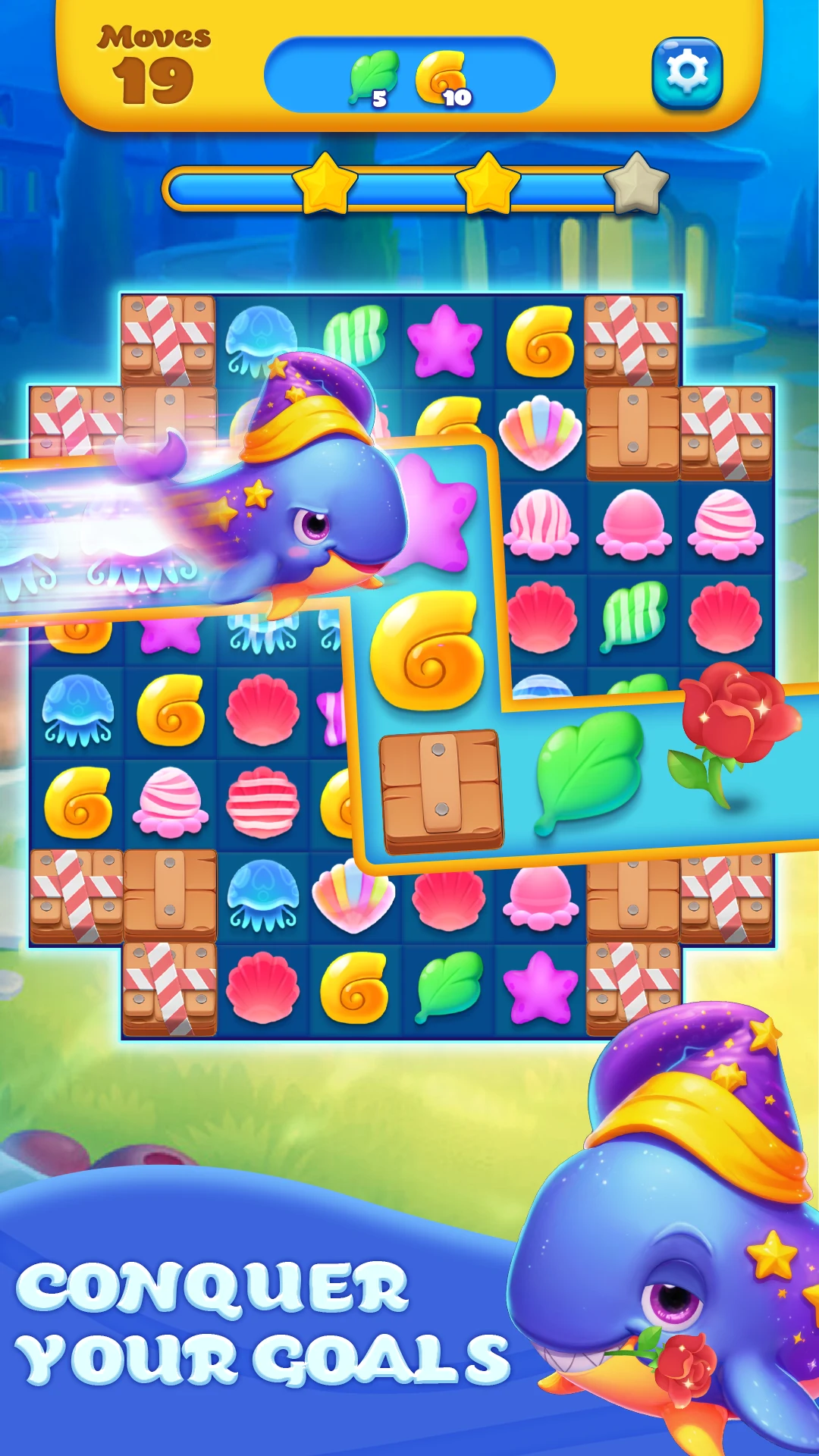 Ocean Match Blast: Puzzle Game screenshot